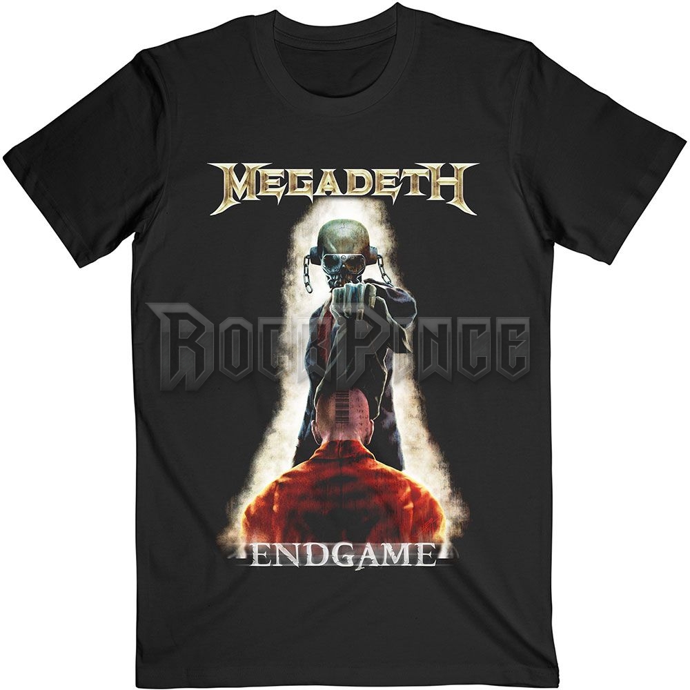 Megadeth - Vic Removing Hood - unisex póló - MEGATS08MB