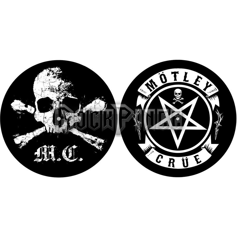 Mötley Crüe - Skull/Pentagram - slipmat szett - SM061