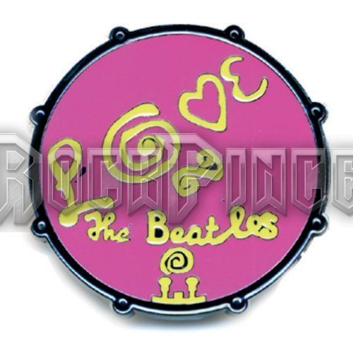 The Beatles - Drum Love - kitűző / fémjelvény - BPB110