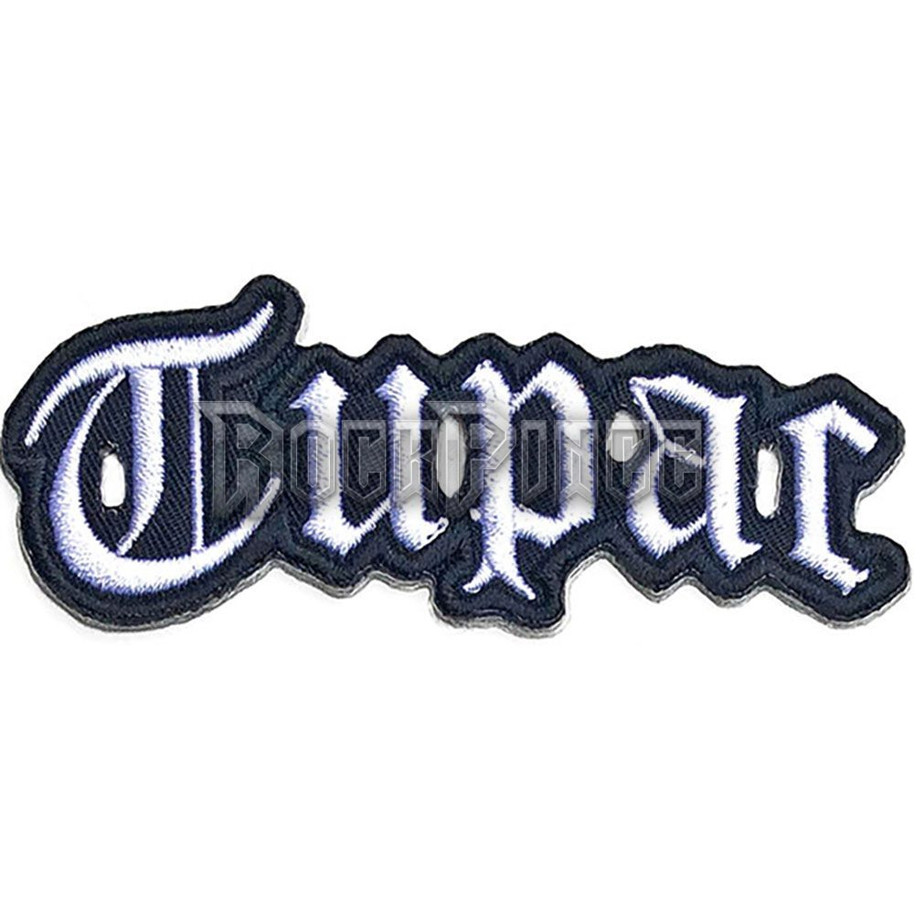 Tupac - Cut-Out Logo - kisfelvarró - 2PACPAT02