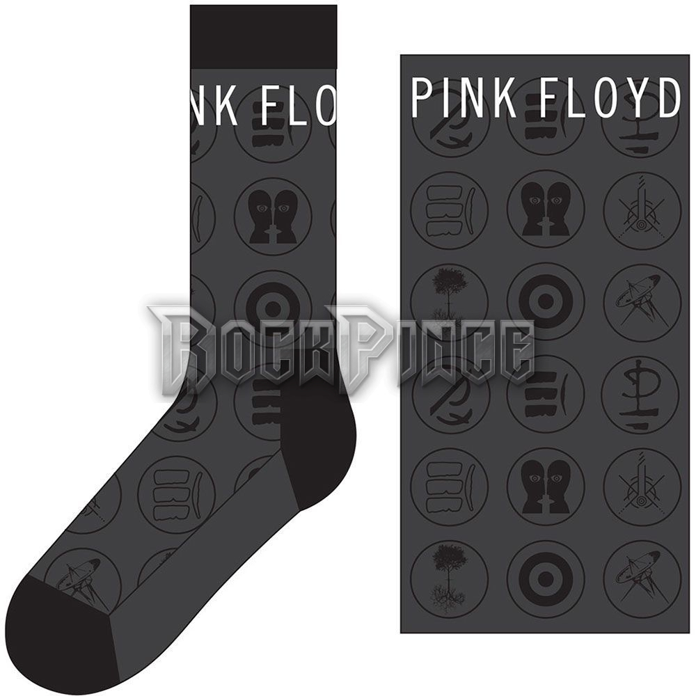 Pink Floyd - Later Years - unisex boka zokni (egy méret: 40-45) - PFSCK05MC