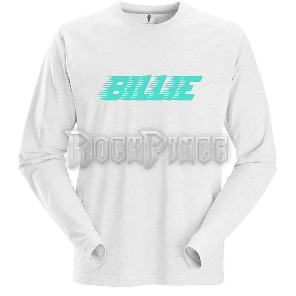 Billie Eilish - Racer Logo - unisex hosszú ujjú póló - BILLIELST19MW