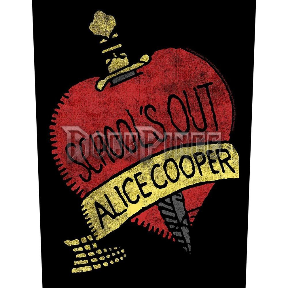 Alice Cooper - School's Out - hátfelvarró - BP1178