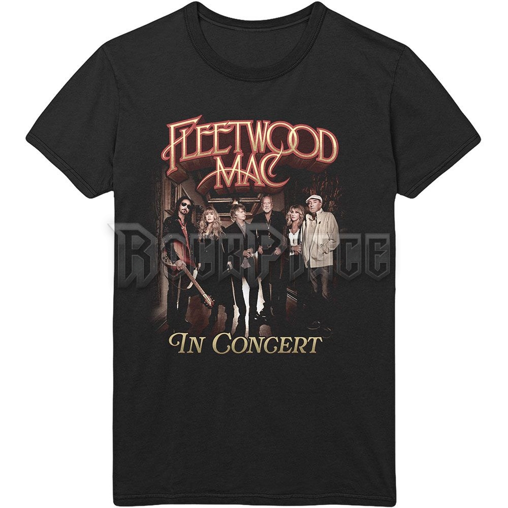 Fleetwood Mac - In Concert - unisex póló - FMTS02MB / RTFWM004