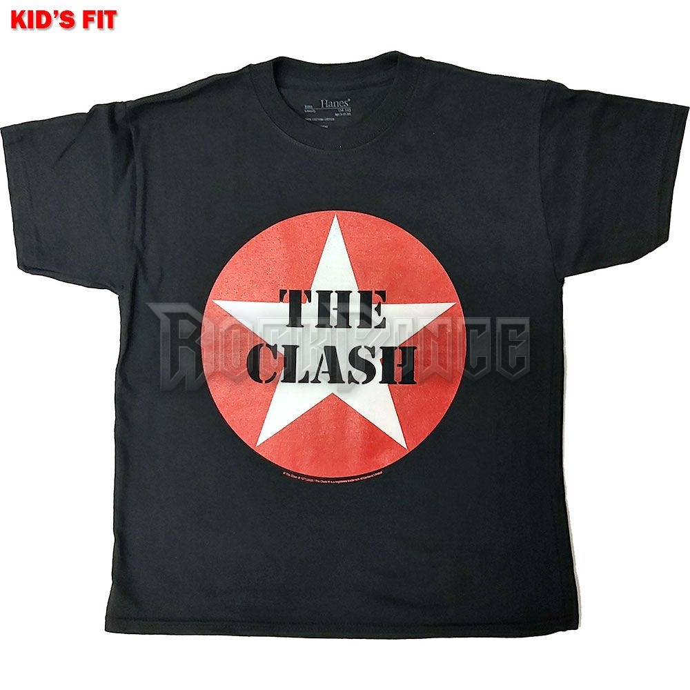 The Clash - Classic Star - gyerek póló - CLTS01BB