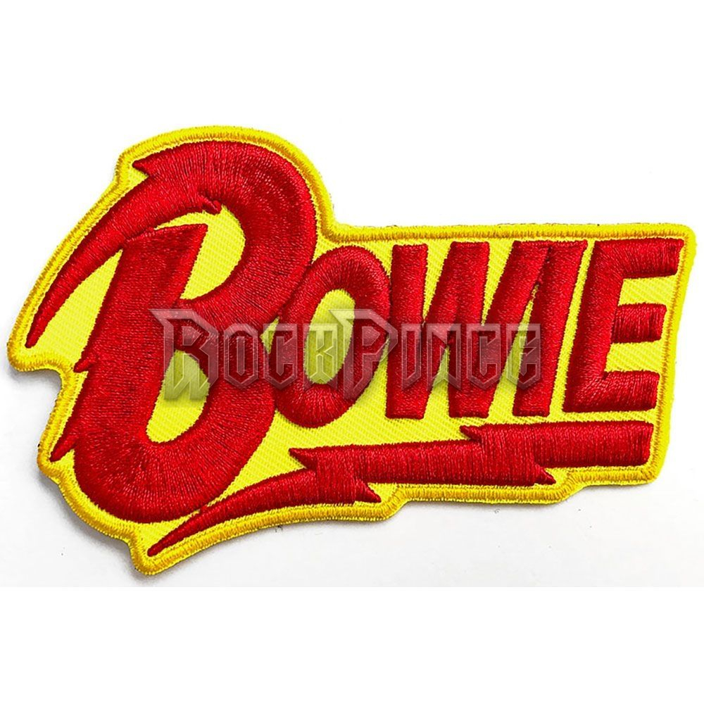 David Bowie - Diamond Dogs 3D Logo - kisfelvarró - BOWPAT02