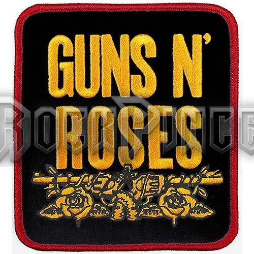 Guns N' Roses - Stacked Black - kisfelvarró - GNRPAT14B