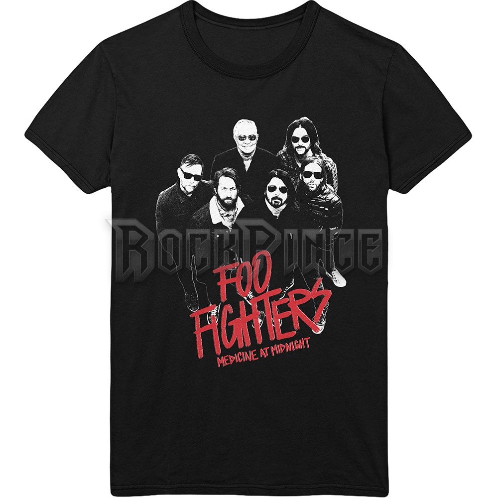 Foo Fighters - Medicine At Midnight Photo - unisex póló - FOOTS20MB