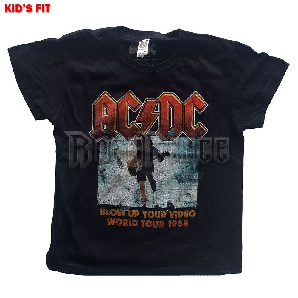 AC/DC - Blow Up Your Video - gyerek póló - ACDCTS42BB