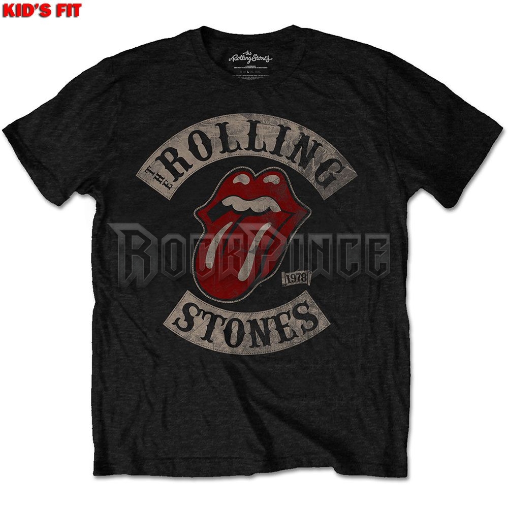 The Rolling Stones - Tour 78 - gyerek póló - RSTS52BB