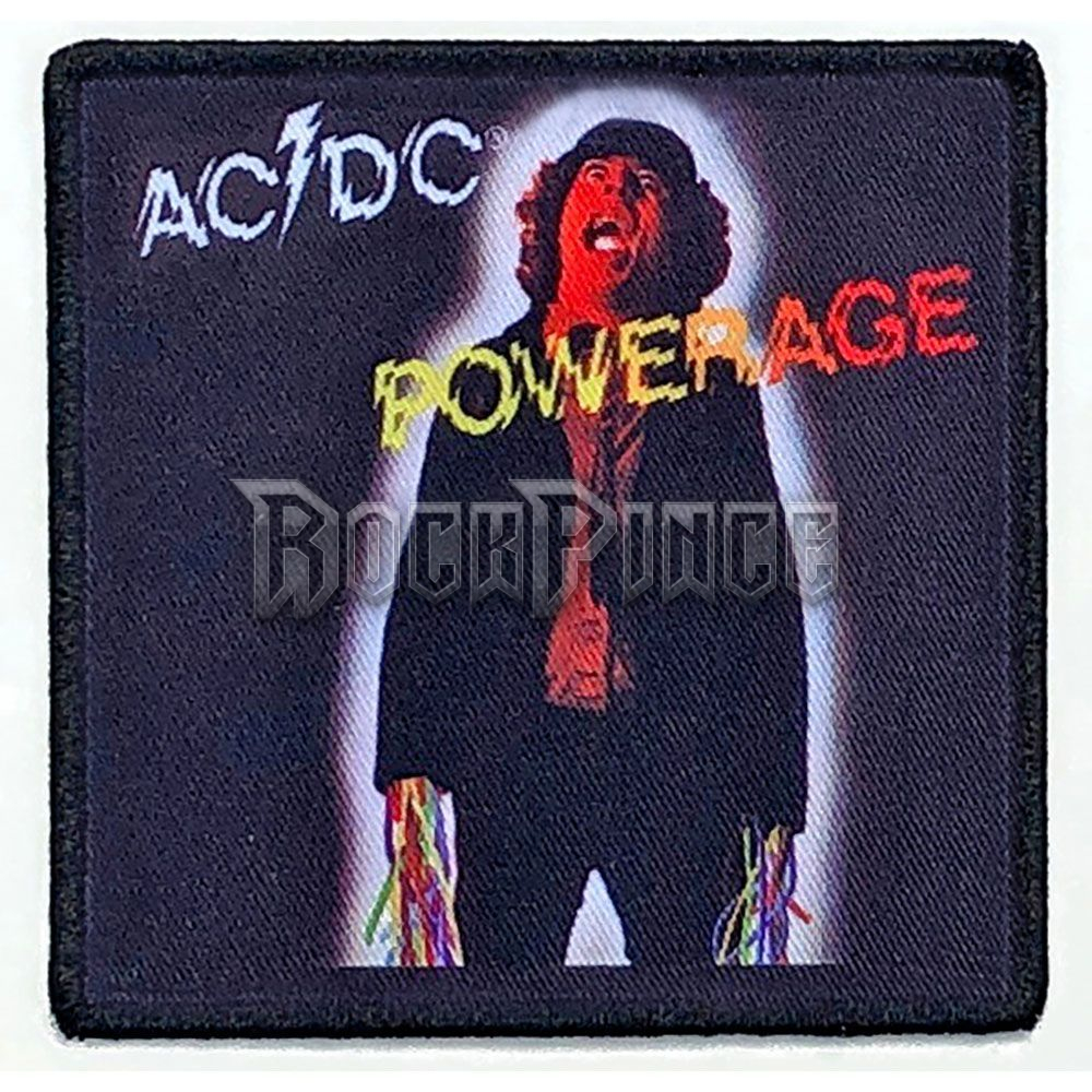 AC/DC - Powerage - kisfelvarró - ACDCALBPAT04