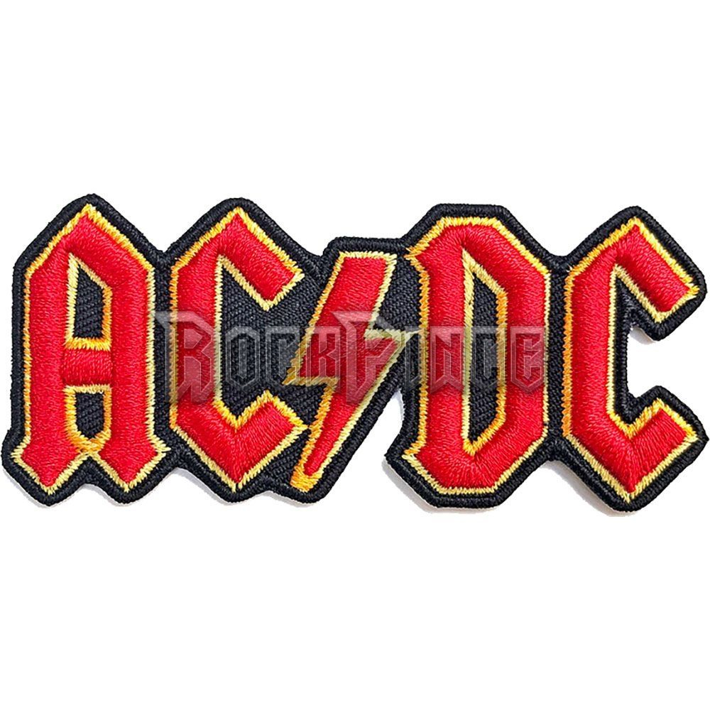 AC/DC - Cut Out 3D Logo - kisfelvarró - ACDCPAT05