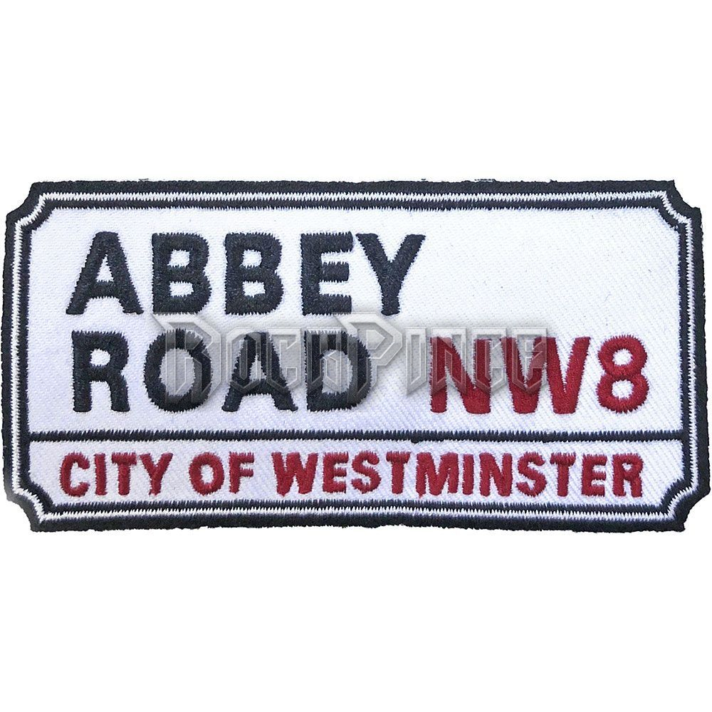 Road Sign - Abbey Road, NW London Sign - kisfelvarró - ROFFSIGNPATNW08