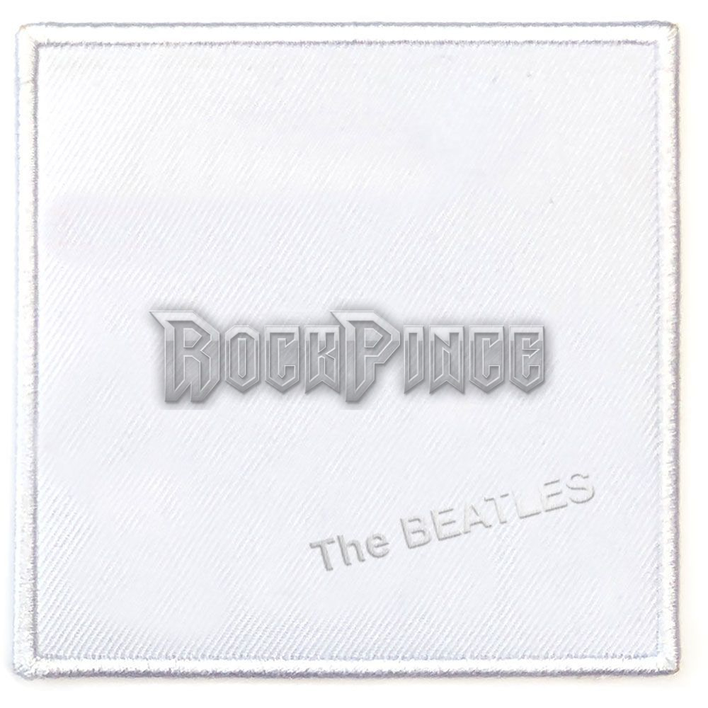 The Beatles - White Album Cover - kisfelvarró - BEATALBPAT09