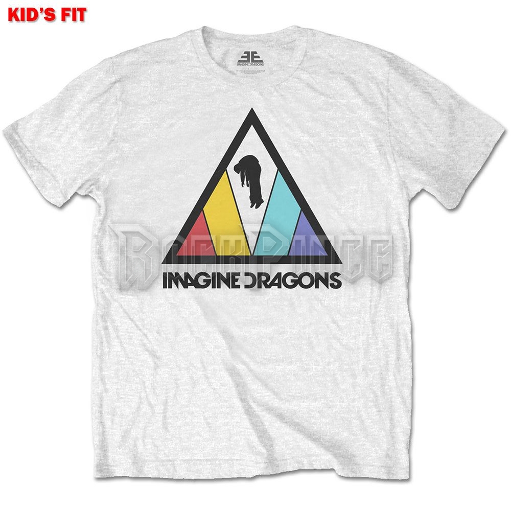 Imagine Dragons - Triangle Logo - gyerek póló - IMDRTS08BW