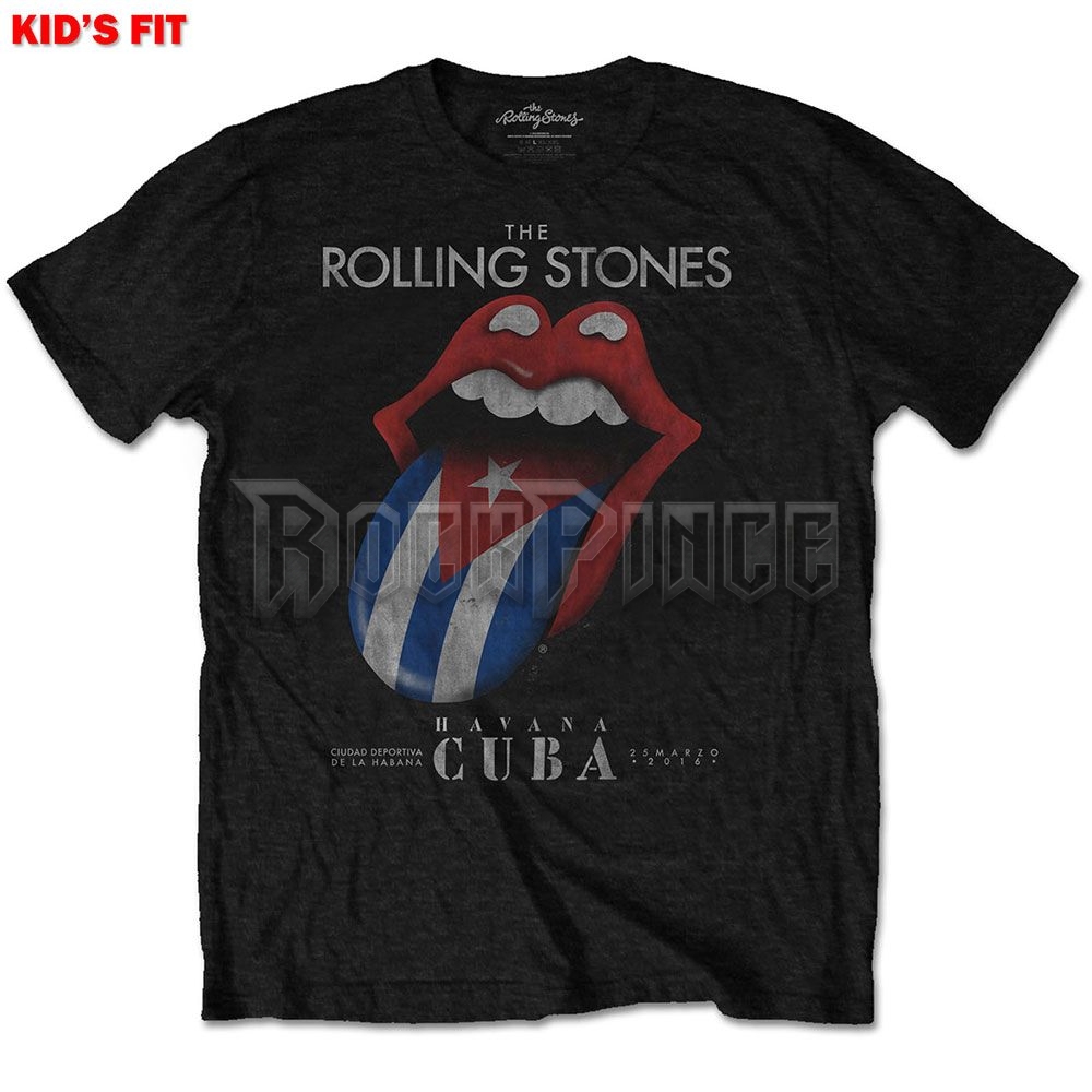 The Rolling Stones - Havana Cuba - gyerek póló - RSTS128BB