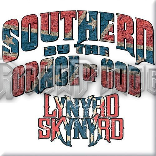 Lynyrd Skynyrd - Southern By The Grace Of God - hűtőmágnes - LSMAG07