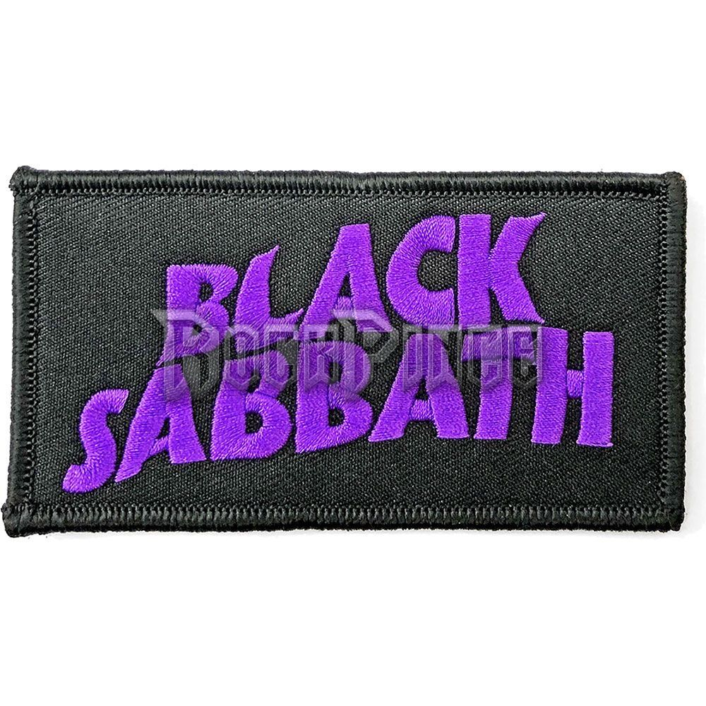 Black Sabbath - Wavy Logo - kisfelvarró - BSPAT01