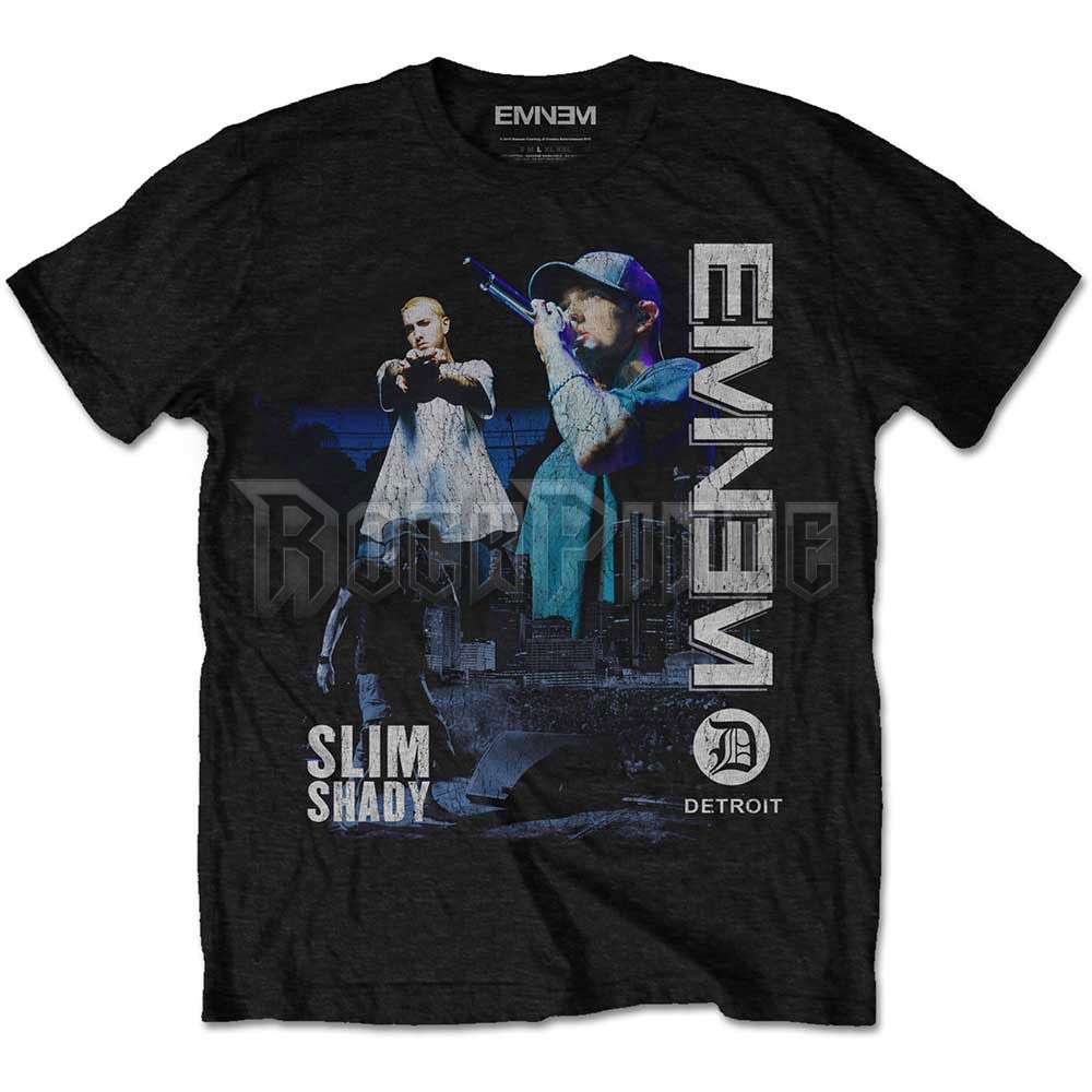 Eminem - Detroit - unisex póló - EMTSB12MB