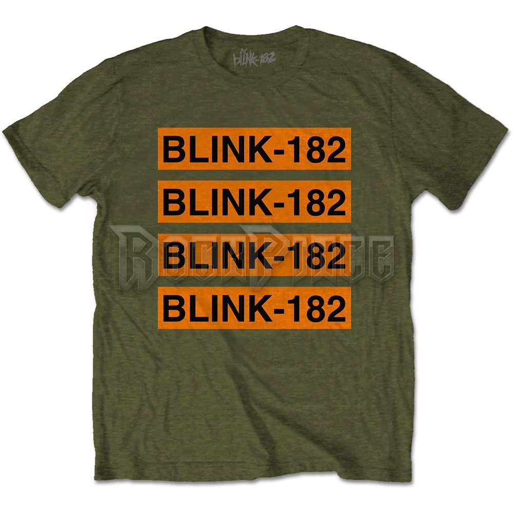 Blink-182 - Log Repeat - unisex póló - BLINKTS03MMG