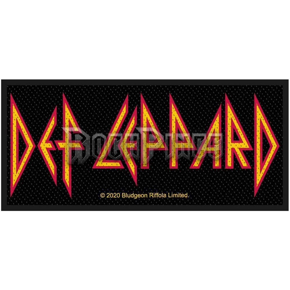 Def Leppard - Logo - kisfelvarró - SP3160