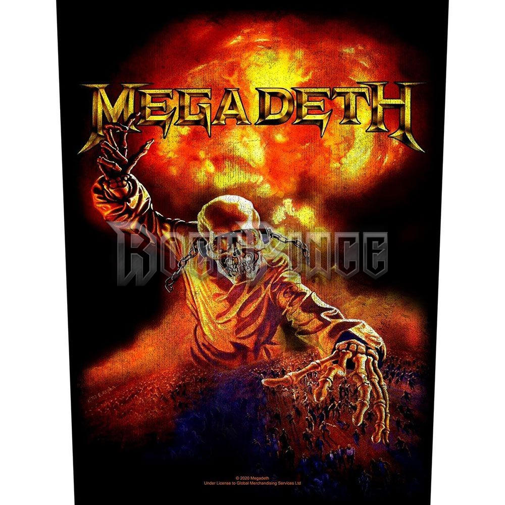 Megadeth - Nuclear - hátfelvarró - BP1168