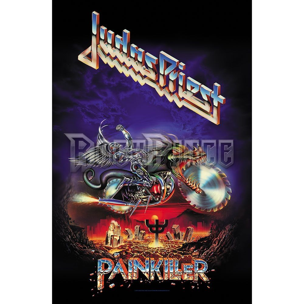 Judas Priest: Painkiller - Textil poszter / Zászló - TP233