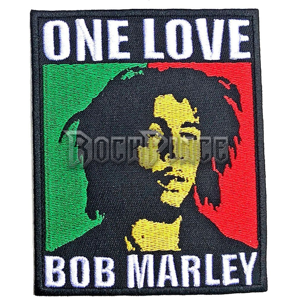 Bob Marley - One Love - kisfelvarró - BMAPAT04