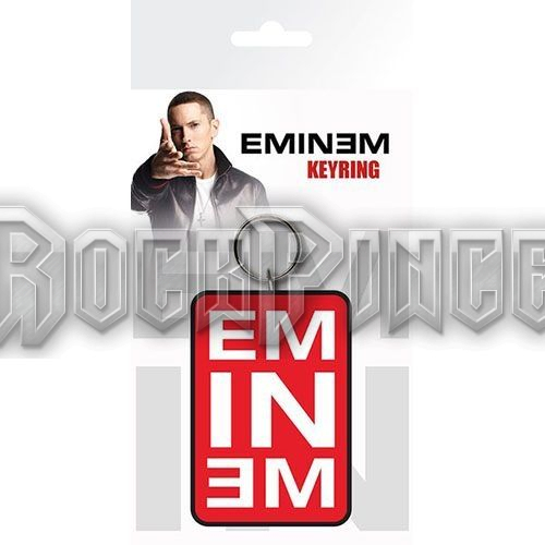 Eminem - Red Logo - kulcstartó - KR0027