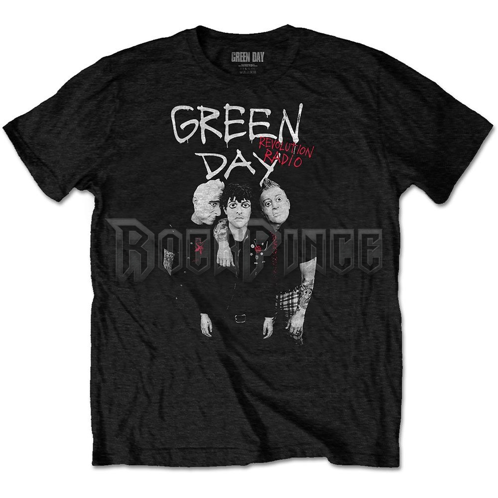 Green Day - Red Hot - unisex póló - GDTS33MB