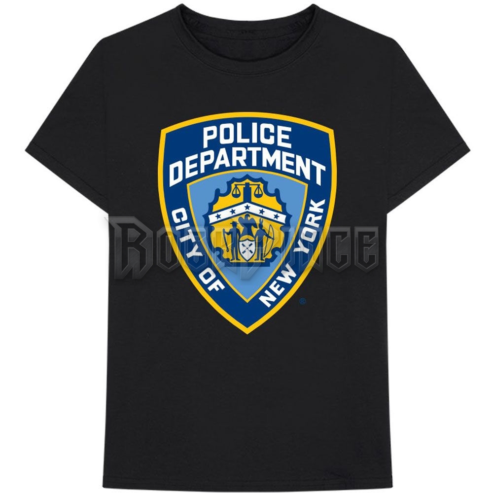 New York City - Police Dept. Badge - unisex póló - NYCTS03MB