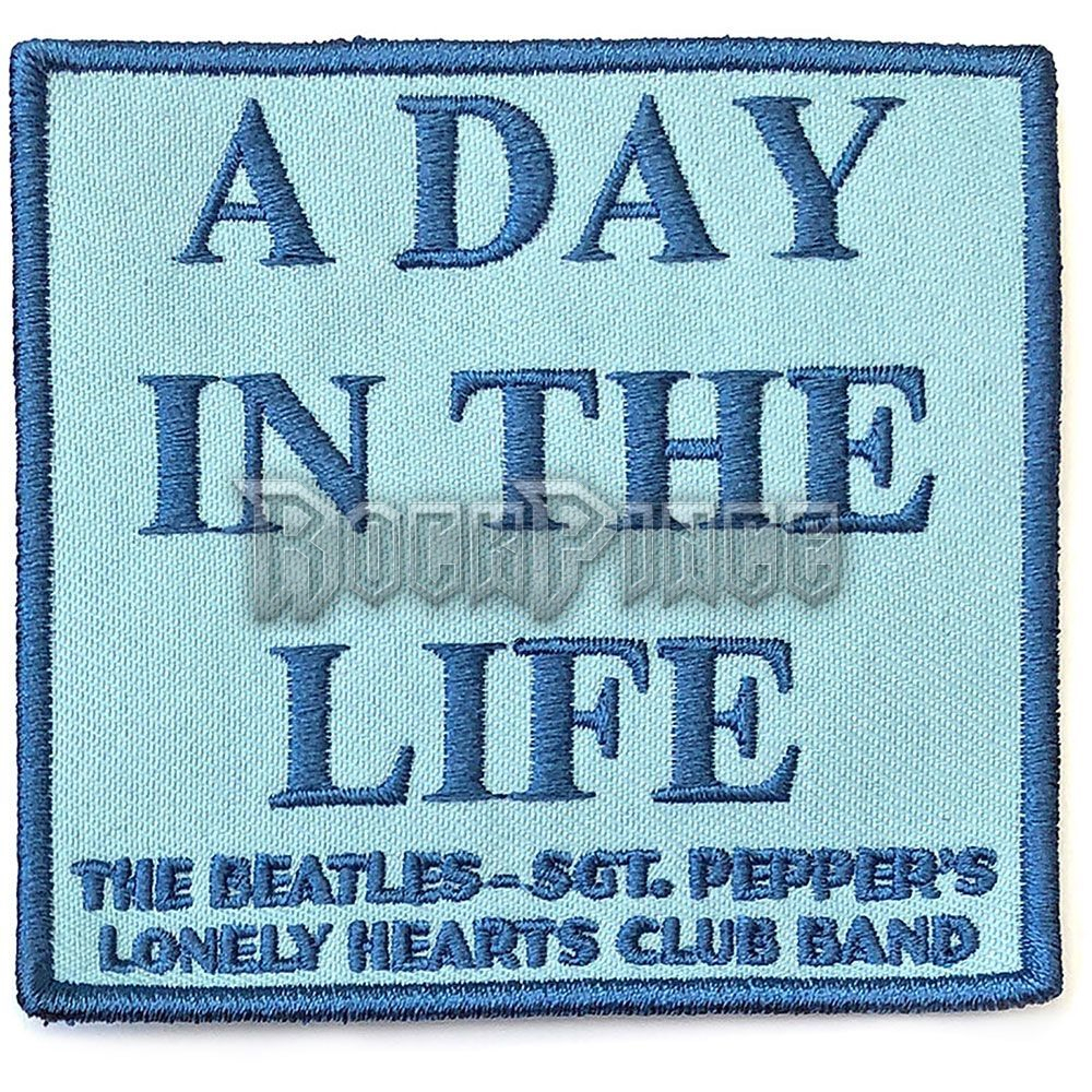 The Beatles - A Day In The Life - kisfelvarró - BEATSONGPAT12
