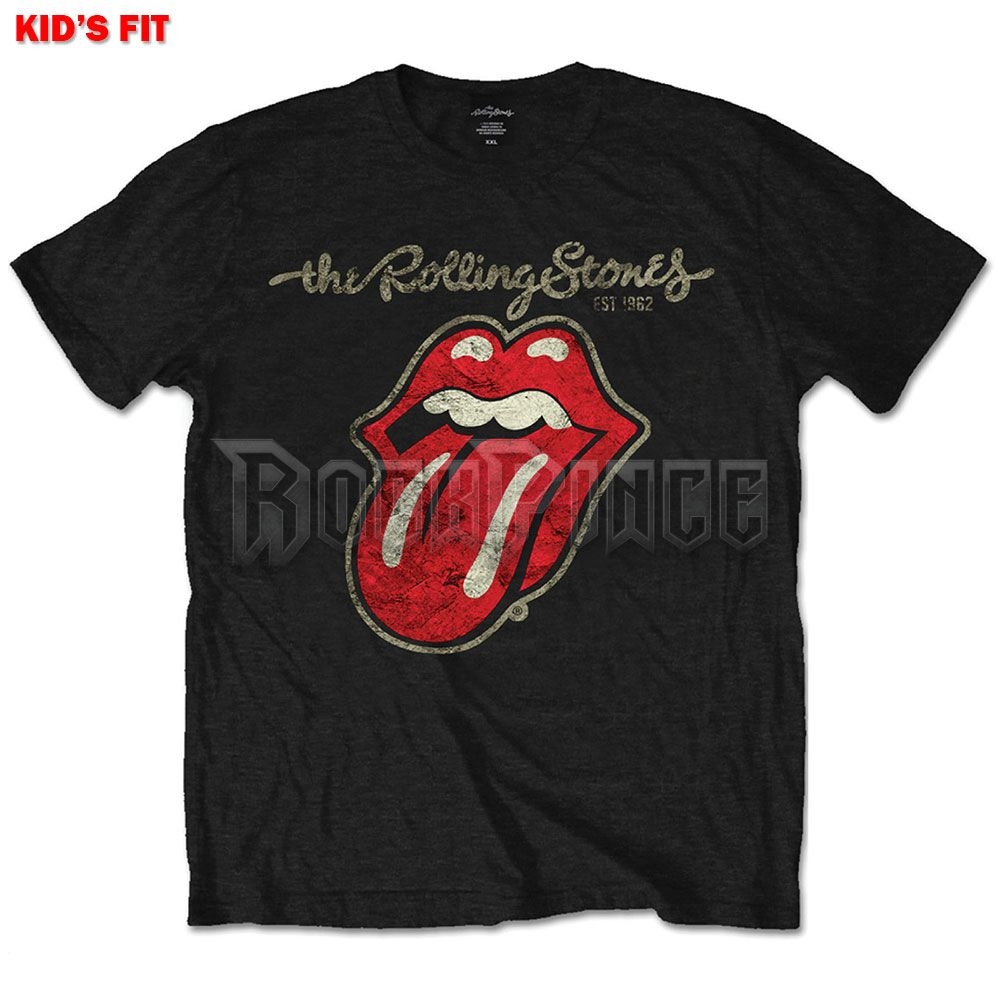 The Rolling Stones - Plastered Tongue - gyerek póló - RSTEE10BB
