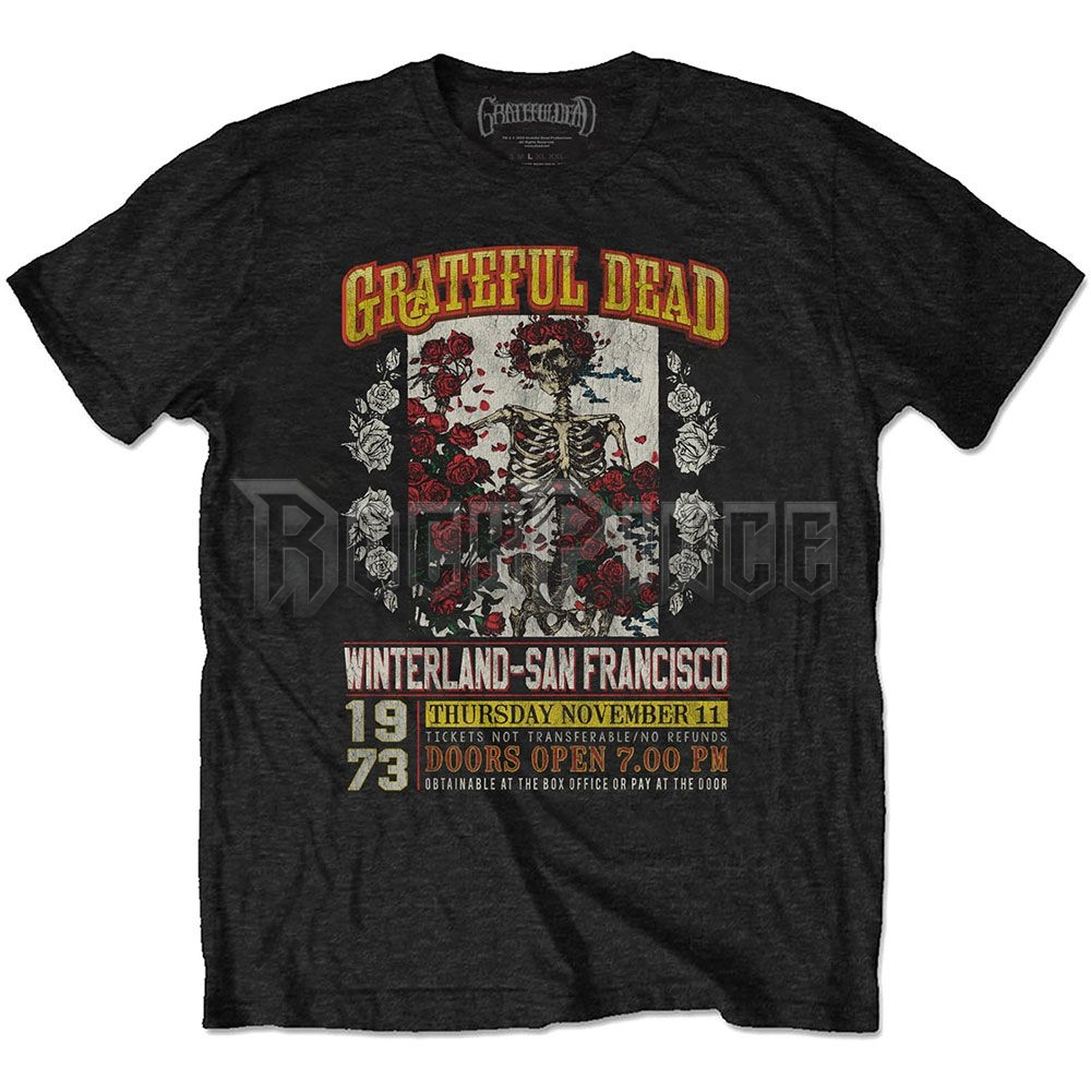 Grateful Dead - San Francisco - unisex póló (környezetbarát) - GRATEECOTS01MB