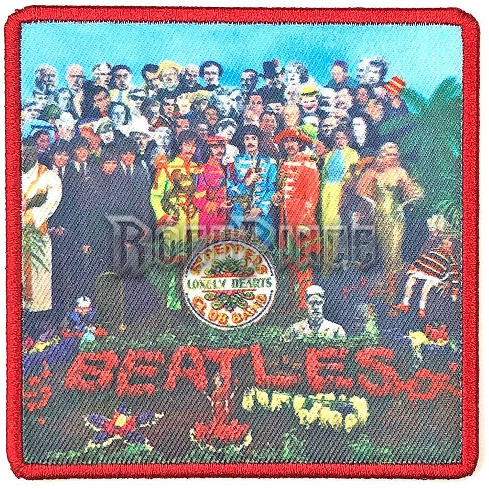 The Beatles - Sgt. Pepper's…. Album Cover - kisfelvarró - BEATALBPAT08