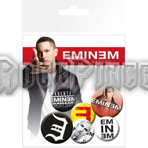 Eminem - Recovery - jelvény / kitűző szett - BP0403