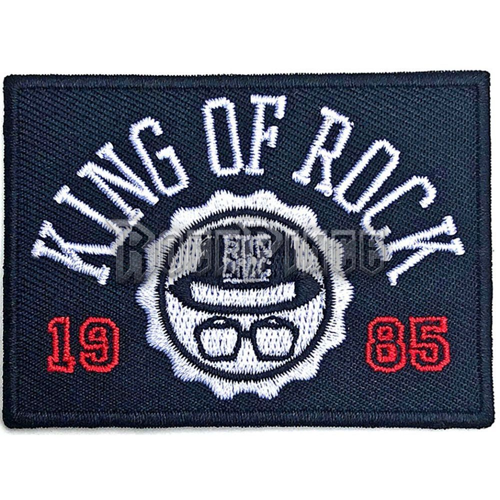 Run DMC - King of Rock - kisfelvarró - RDMCPAT01
