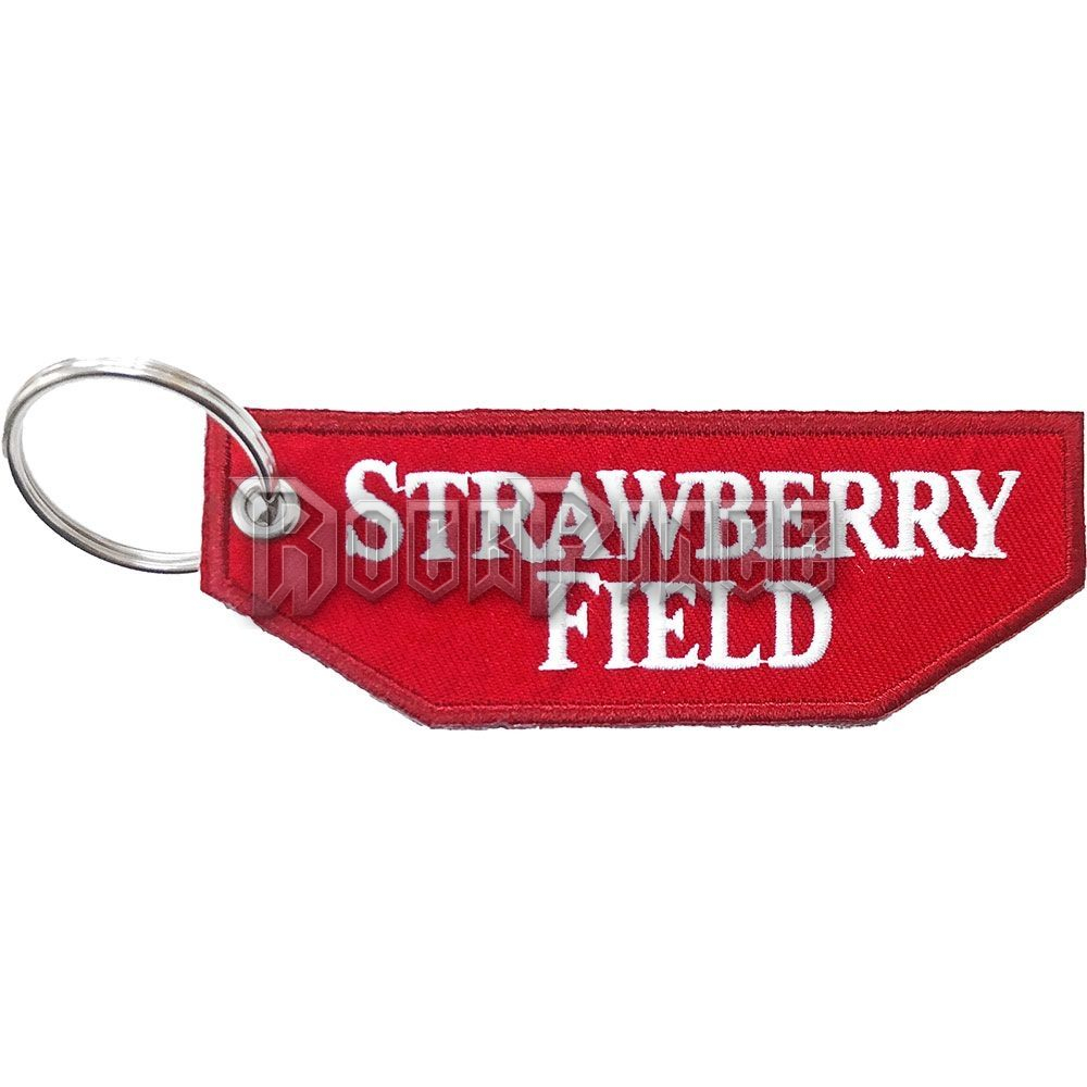 Road Sign - Strawberry Field - kulcstartó - ROFFPATKEY01