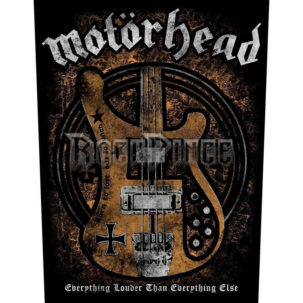 Motörhead - Lemmy's Bass - hátfelvarró - BP1188