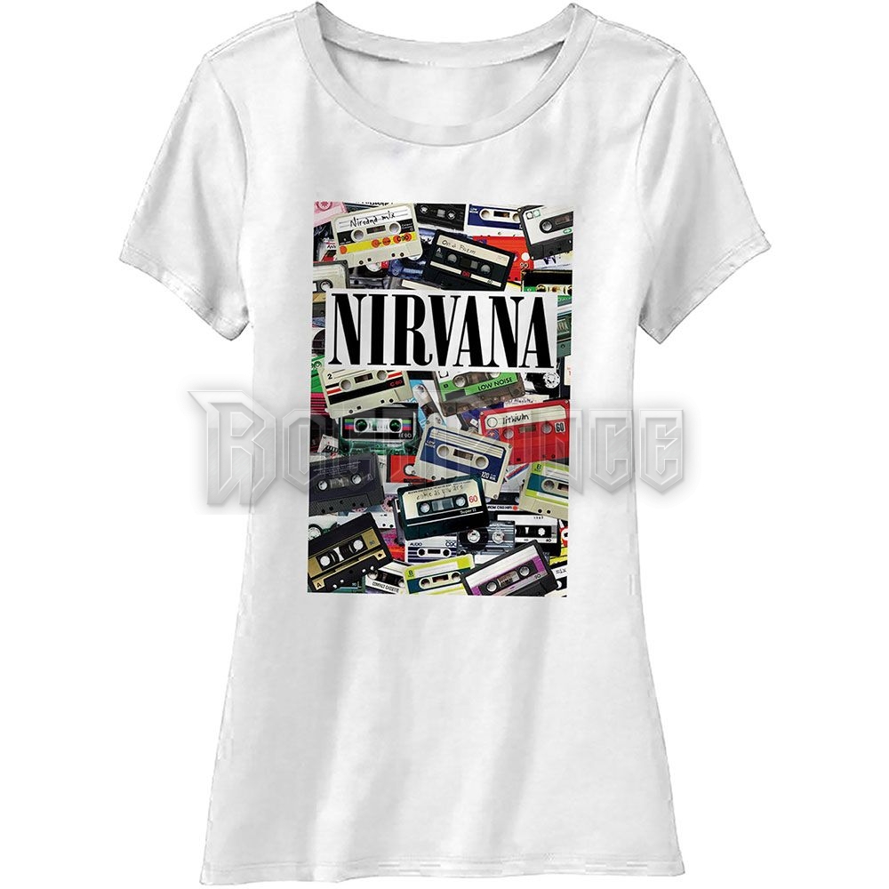 Nirvana - Cassettes - női póló - NIRVTS10LW