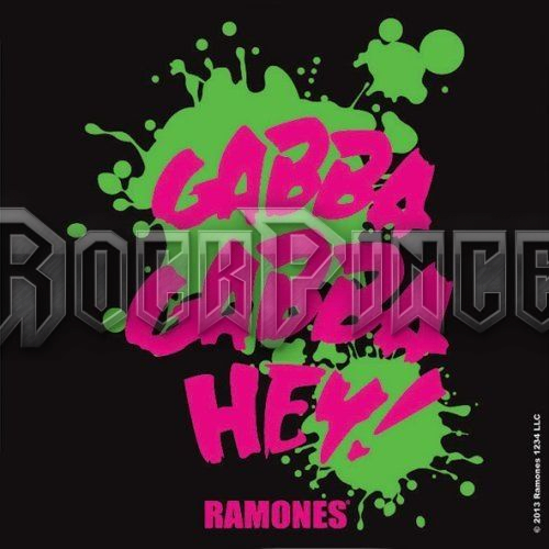 Ramones - Gabba Gabba - poháralátét - RACOAS02