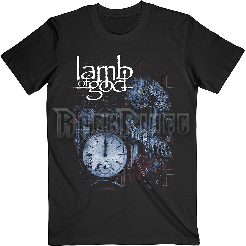Lamb Of God - Circuitry Skull Recolour - unisex póló - LAMBTS06MB