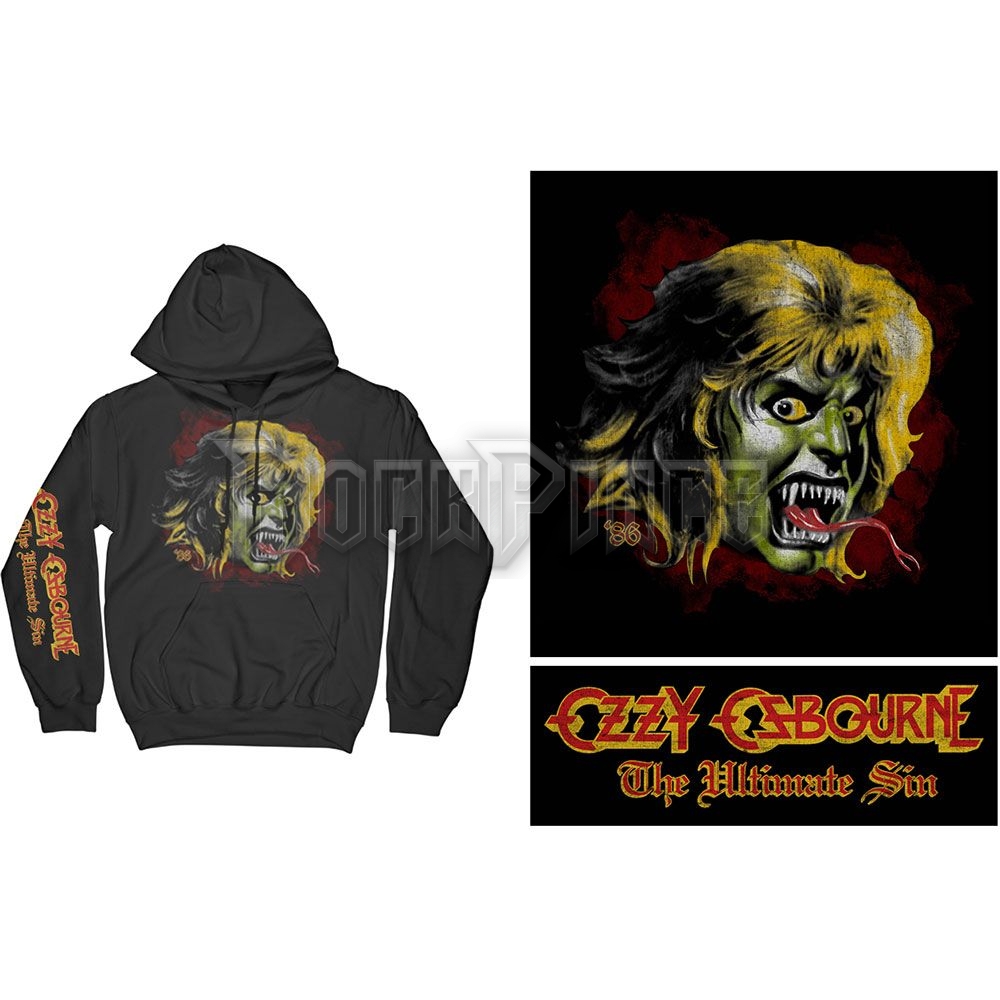 Ozzy Osbourne - Ozzy Demon - unisex kapucnis pulóver - OZZHD27MB
