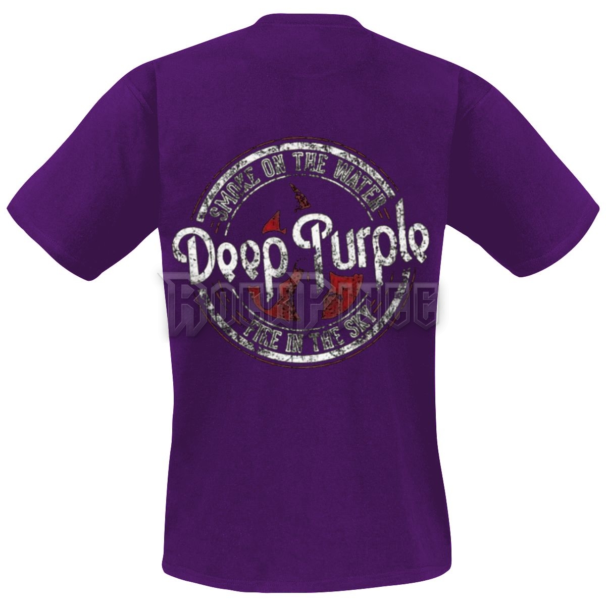 Deep Purple - Fire in the Sky - UNISEX PÓLÓ - LILA