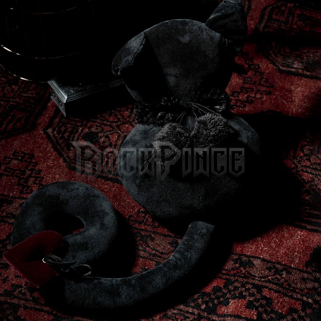 FACELESS BLACK CAT - plüss játék JG-001