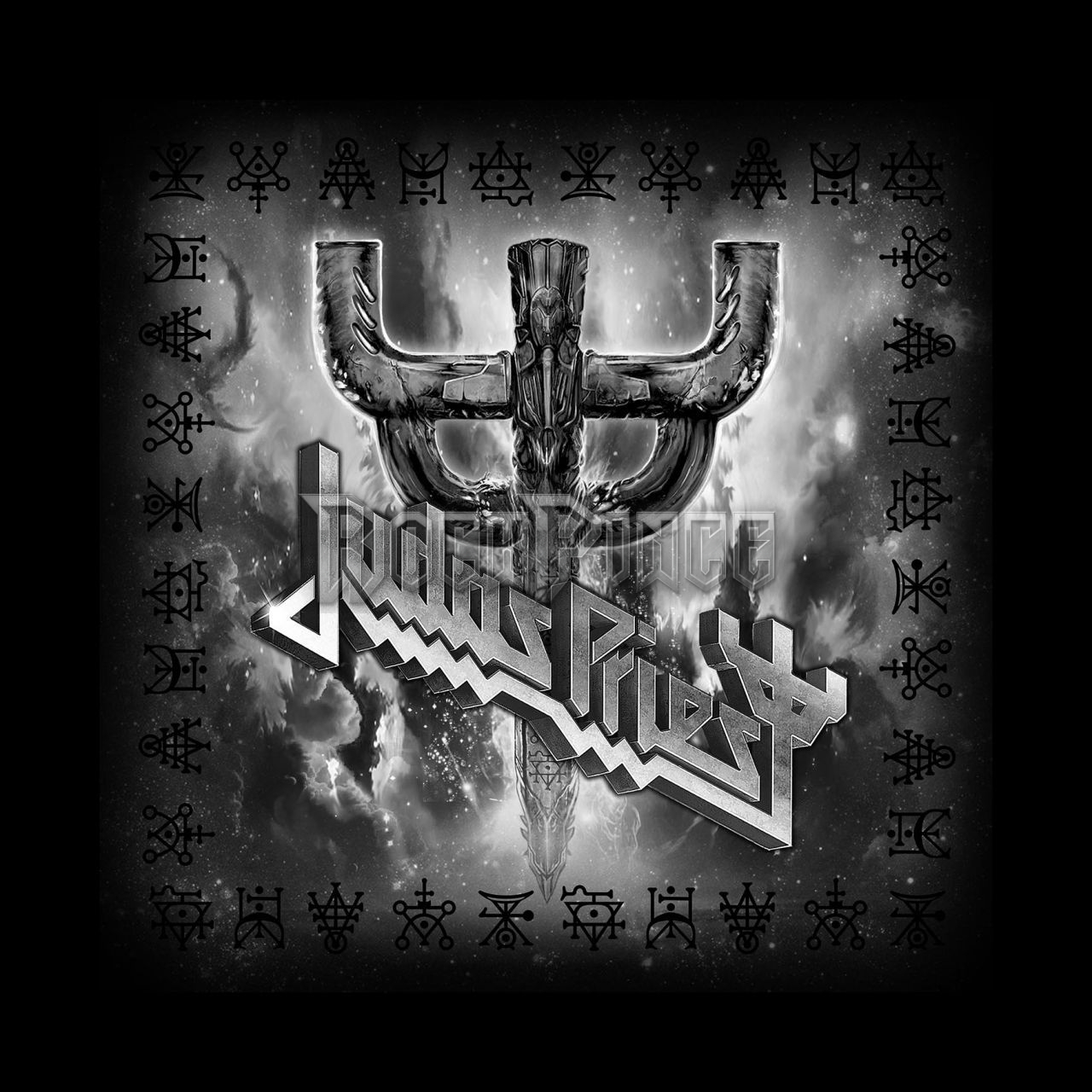 Judas Priest - Logo & Fork - Kendő/Bandana - B099