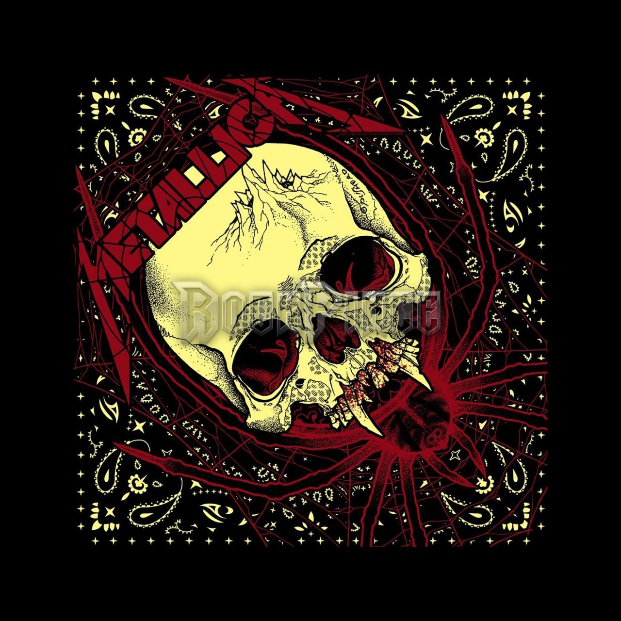 Metallica - Spider Skull - Kendő/Bandana - B101