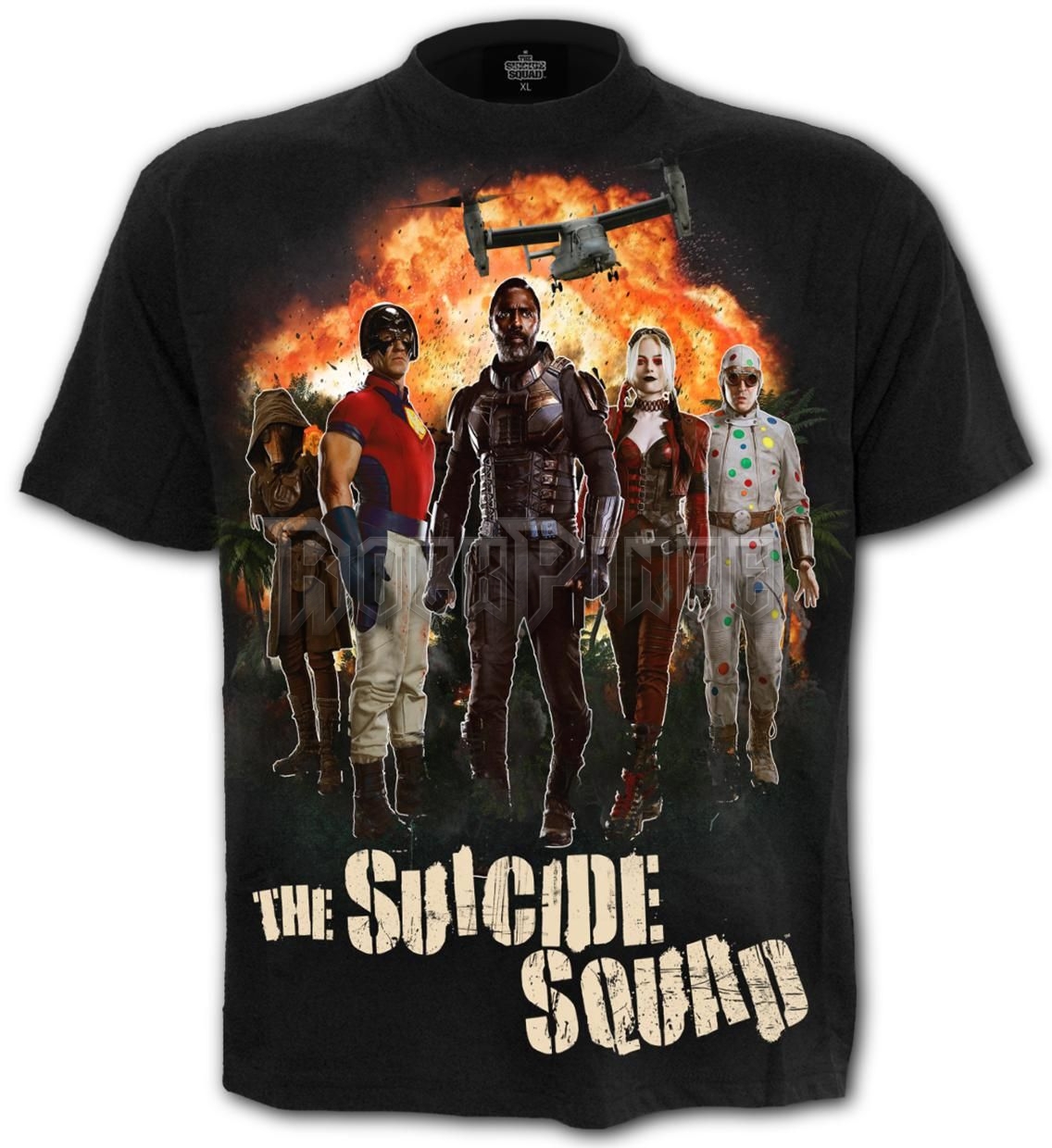 THE SUICIDE SQUAD - MONTAGE - T-Shirt Black - G414M101