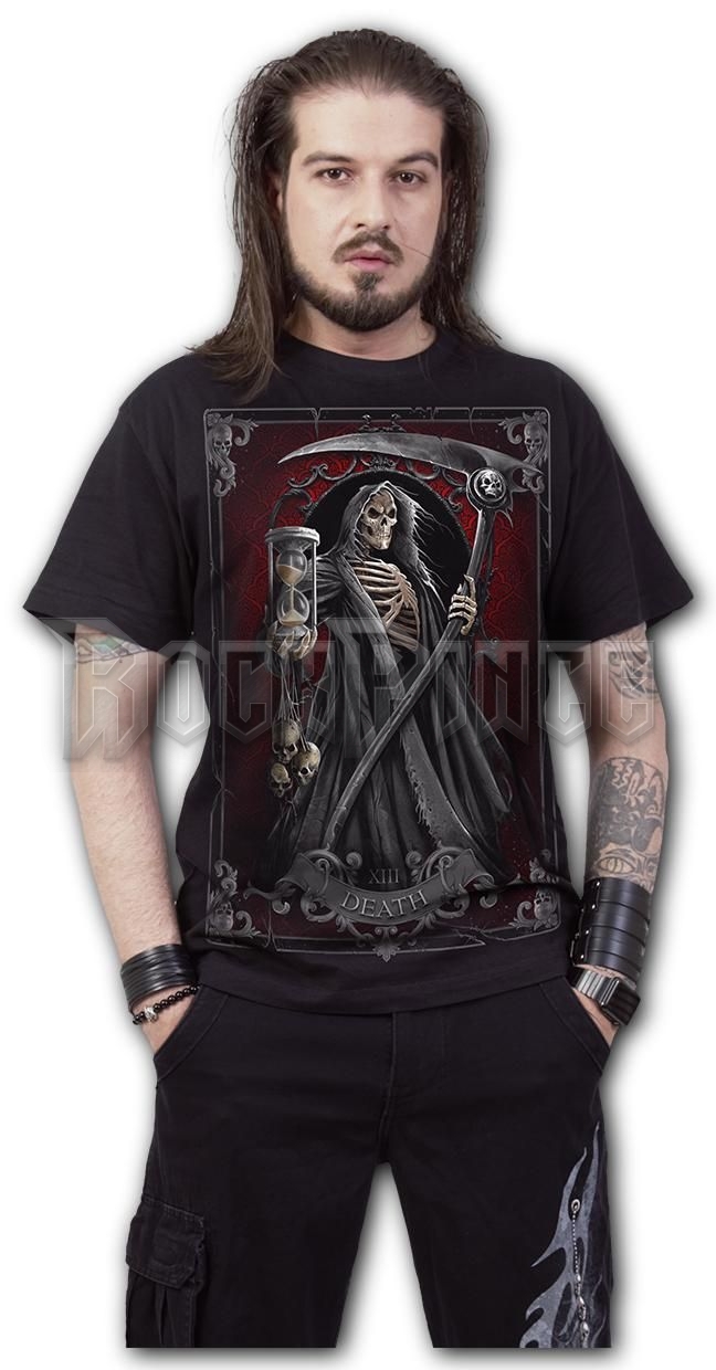 DEATH TAROT - T-Shirt Black - T202M101