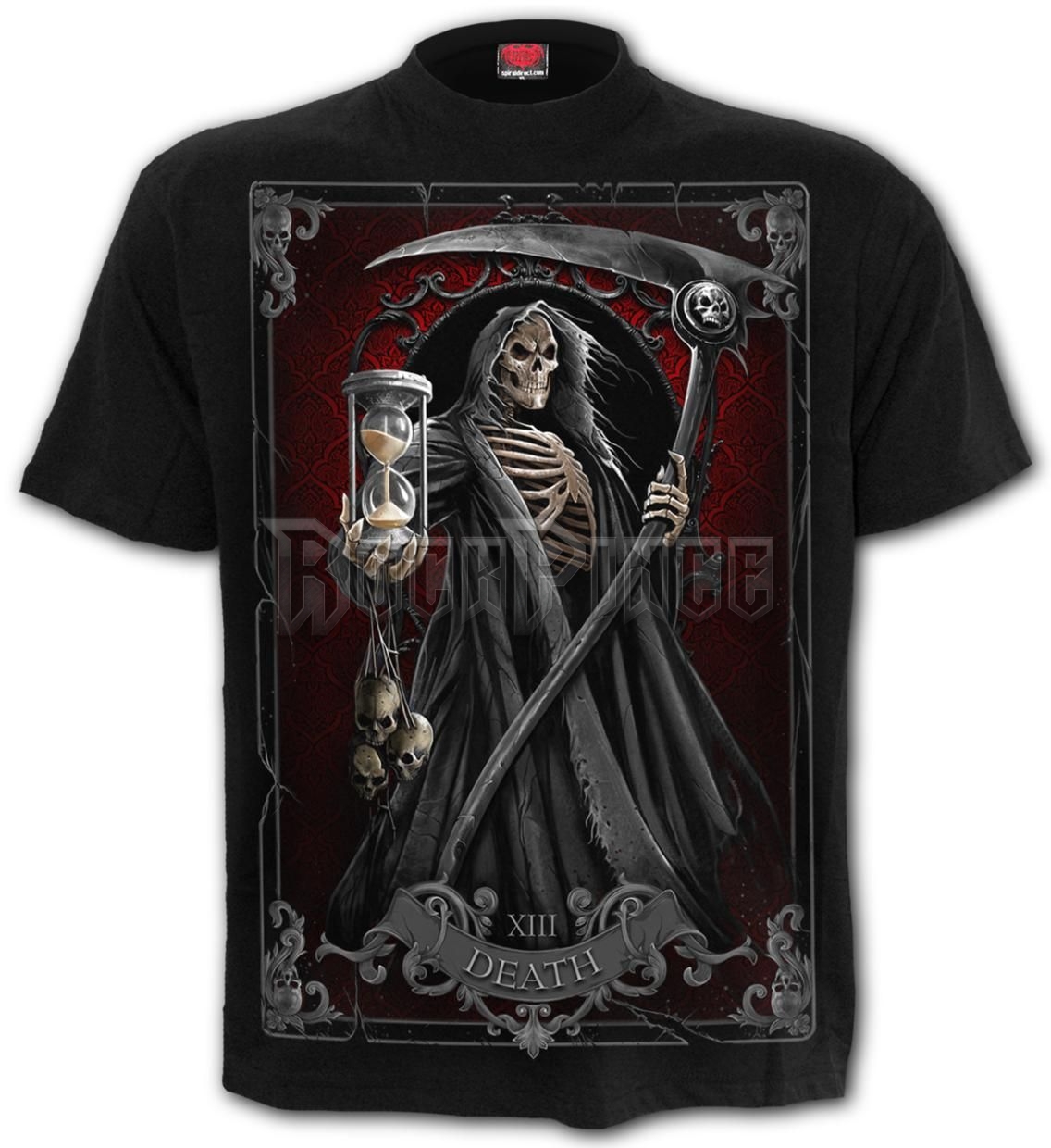 DEATH TAROT - T-Shirt Black - T202M101